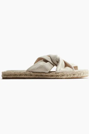 H&M Espadrille-Sandalen mit Twistdetail - - Damen