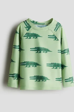 H&M Badeshirt mit UPF 50 - Grün - Kinder