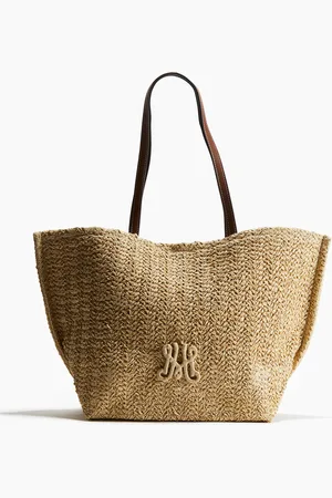 H&M Shopper aus Bast - - Damen