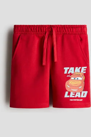 H&M Sweatshorts mit Print - Rot - Kinder