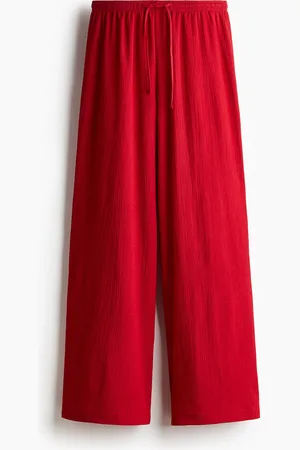 H&M Weite Schlupfhose - Rot - Damen