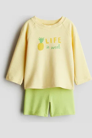 H&M Badeset mit UPF50 - Gelb - Kinder