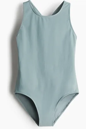 H&M Sportbadeanzug mit Lycra - Türkis - Kinder