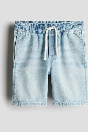 H&M Shorts aus Baumwolldenim - Blau - Kinder