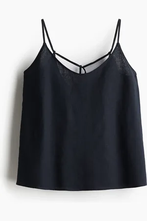 H&M Trägertop aus Leinenmix - - Damen
