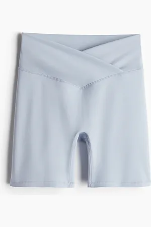 H&M Sport-Radlershorts mit SoftMove - Blau - Sportswear
