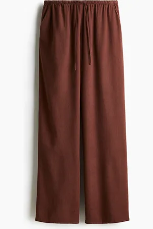 H&M Kordelzughose mit geradem Bein - - Damen