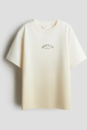 H&M T-Shirt mit Print - Weiß - Kinder