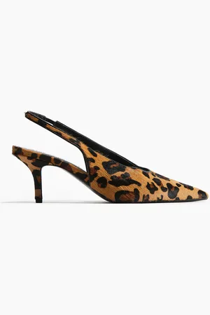 H&M Slingpumps aus Leder - - Damen