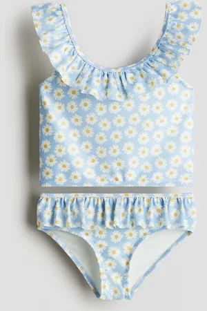 H&M Tankini mit Volants - Blau - Kinder