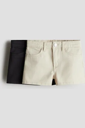 H&M 2er-Pack Twillshorts - - Kinder