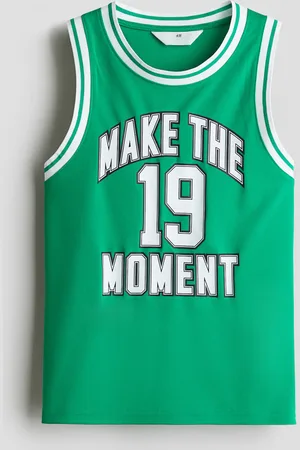H&M Basketball-Tanktop aus Mesh - Grün - Kinder