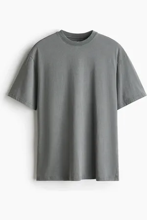 H&M Sportshirt mit DryMove in Loose Fit - Grün - Sportswear