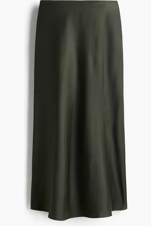 H&M Maxirock - Grün - Damen