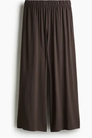 H&M Schlupfhose in 7/8-Länge - Braun - Damen