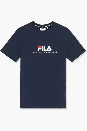 H&M Lohberg Logo Tee - Blau - Kinder