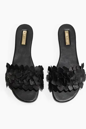 H&M Ledersandalen - - Damen