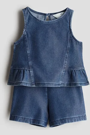 H&M Zweiteiler im Denimlook - Blau - Kinder