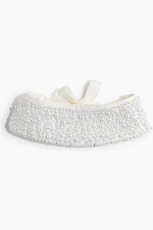 H&M Halsschmuck mit Perlen - Weiß - Damen