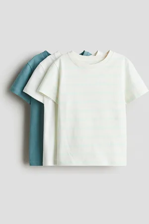H&M 3er-Pack T-Shirts - Grün - Kinder