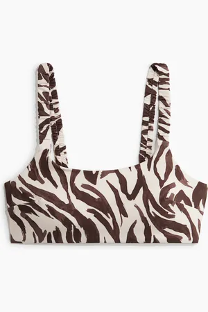 H&M Wattiertes Bikinitop - - Damen