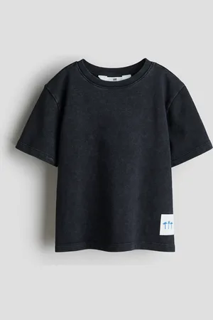 H&M Baumwoll-T-Shirt in Loose Fit - - Kinder