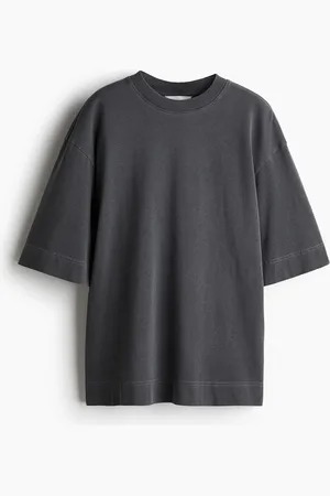 H&M Oversized Baumwoll-T-Shirt - - Damen