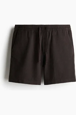 H&M Shorts aus Webstoff in Regular Fit - Braun - Herren