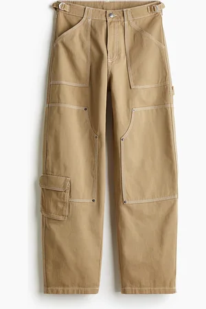 H&M Cargohose aus Twill - - Damen