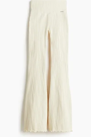 H&M Tulip Flare Tights - Weiß - Sportswear