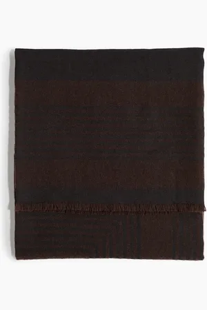 H&M Schal aus Wollmix - Braun - Damen