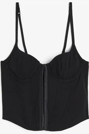 H&M Unwattiertes Bustier aus Baumwolle - - Damen
