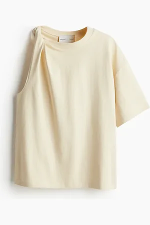 H&M Asymmetrisches T-Shirt - - Damen