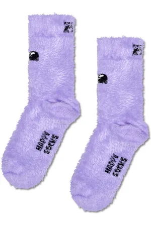 Happy Socks Kids Light Lila Eye See You Crew Socke