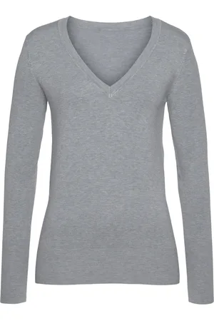 vivance collection V-Ausschnitt-Pullover