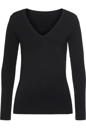 vivance collection V-Ausschnitt-Pullover
