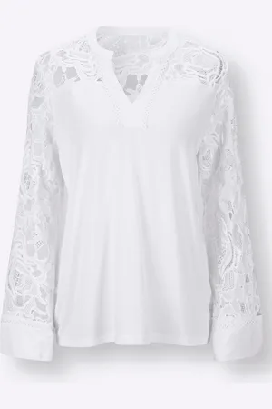 Heine Spitzenshirt