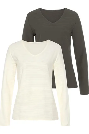 Lascana Langarmshirt