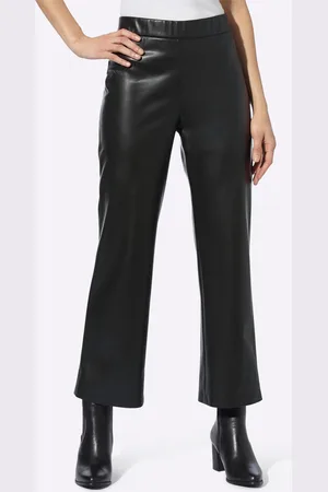 Heine Lederimitat-Hose