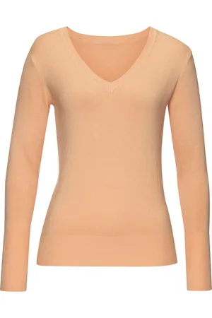vivance collection V-Ausschnitt-Pullover