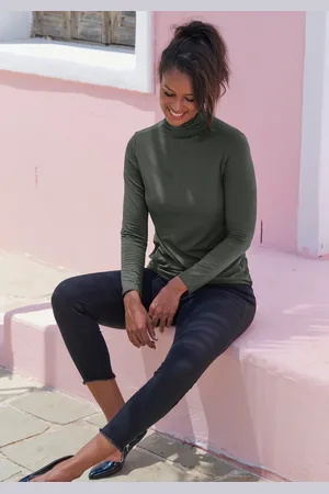 Lascana Stehkragenshirt