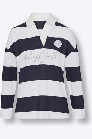 Heine Langarm-Poloshirt