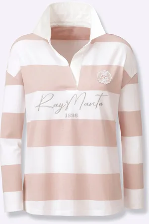 Heine Langarm-Poloshirt