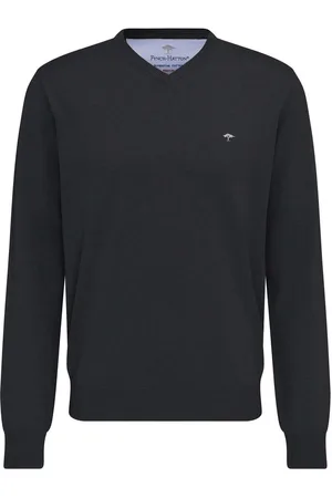 Fynch-Hatton Casual Fit Pullover , Einfarbig
