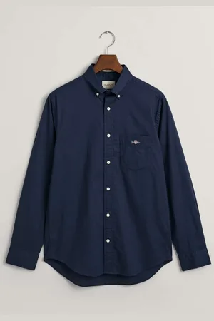 GANT Regular Fit Hemd , Einfarbig