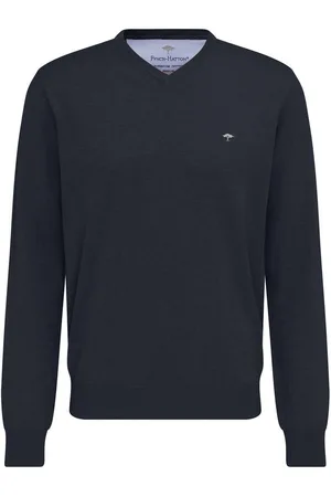 Fynch-Hatton Casual Fit Pullover , Einfarbig