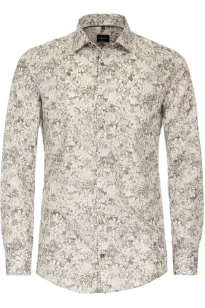 Venti Modern Fit Hemd , Print