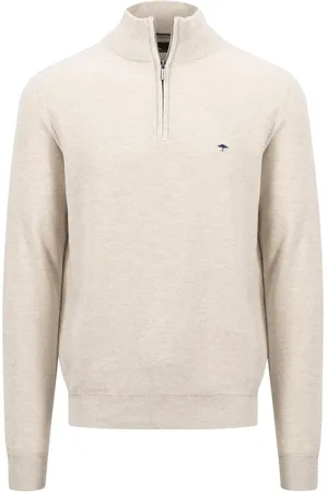Fynch-Hatton Casual Fit Troyer , Einfarbig