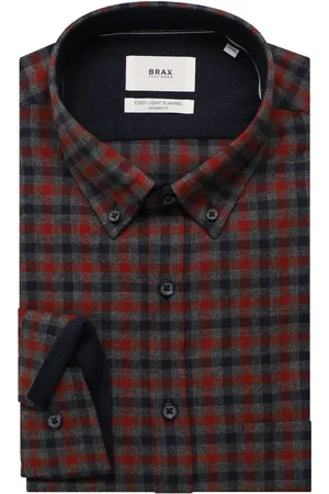 Brax Modern Fit Flanellhemd , Kariert