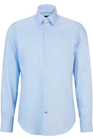 HUGO BOSS Regular Fit Hemd , Einfarbig